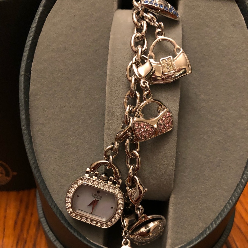 Citizen Stainless Steel Charm Watch